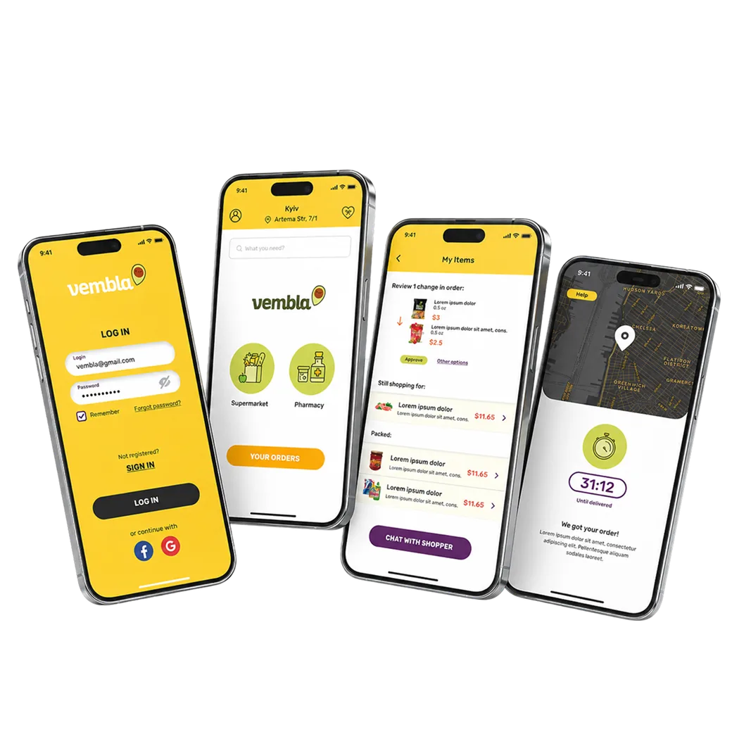 Delivery Service App | Ux/Ui